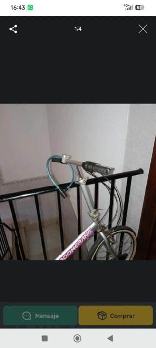 Bicicleta plegable Boomerang