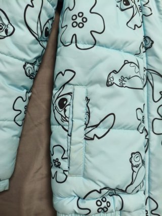 Abrigo niña Stitch T.6