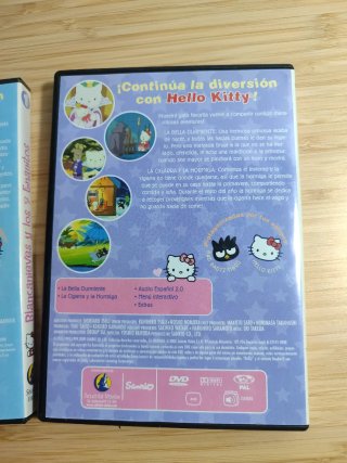 DVDs Hello Kitty: Blancanieves y La Bella Durmient