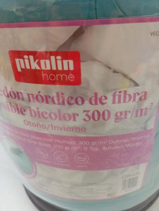Edredón Nórdico Reversible 220x220 fibra