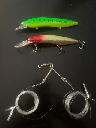 Pesca currican señuelos