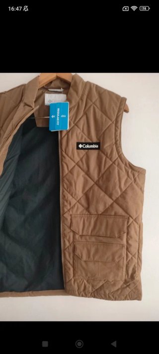 Chaleco Columbia Marrón