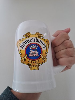 Jarra Cerveza Kronenbourg Alsace Colección