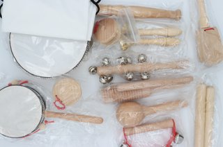 Instrumentos Musicales de Madera Niños 3+ Años