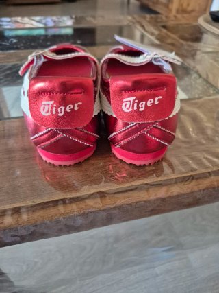 Merceditas Onitsuka Tiger rojas y blancas