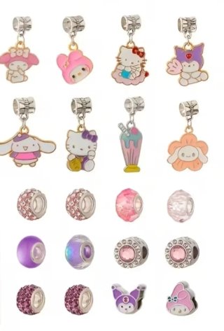 Kit Diseño Pulseras Sanrio Hello Kitty My Melody