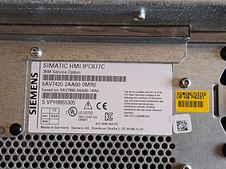Siemens SIMATIC HMI IPC677C Panel PC
