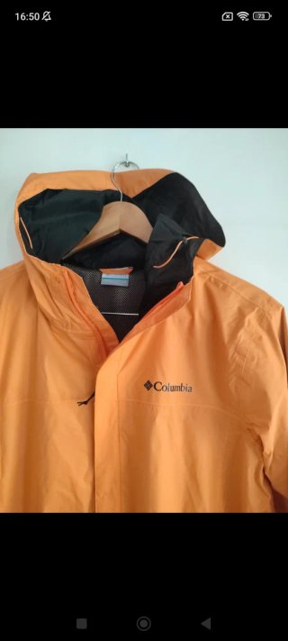 Chubasquero Columbia Naranja