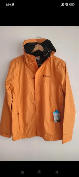 Chubasquero Columbia Naranja