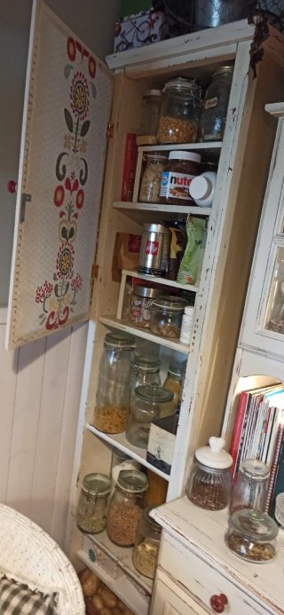 Alacena de cocina vintage