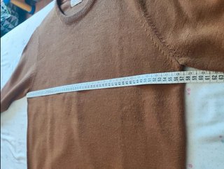 Jersey marrón de punto