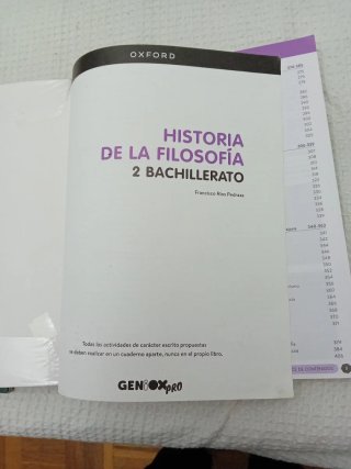 Historia de la Filosofía, 2 Bachillerato, Genio...