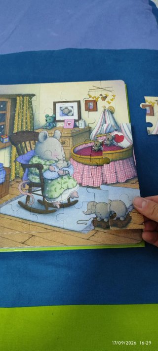 libro para aprender canciones infantiles con puzle