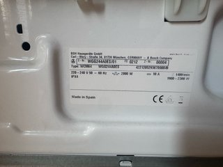 Lavadora Bosch Serie 6 i-DOS 9kg 1400rpm
