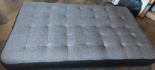 Sofá Cama Click Clack Gris Tela