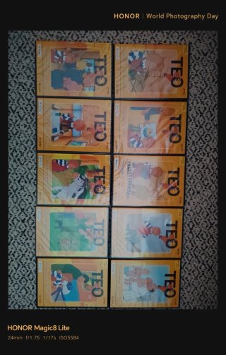 10 DVDs TEO nuevos, 8 sin abrir aún.