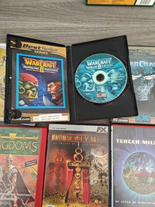Lote 6 Juegos PC: Heroes, Warcraft, Starcraft