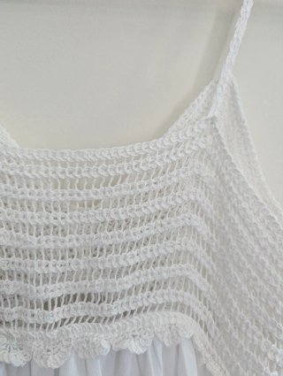 Vestido Longo Boho Chic Crochet e Borlas