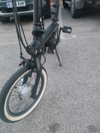 Bicicleta Eléctrica xiaomi Plegable Negra