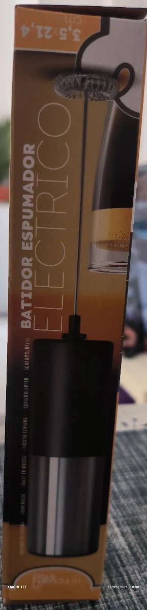 Batidor Eléctrico de Leche Espumador