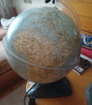 Mappamondo vintage