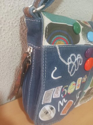 Bolso bandolera multicolor