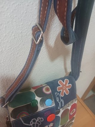 Bolso bandolera multicolor