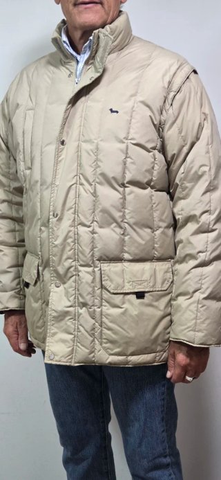 Chaqueta Harmont Blaine Plumas Talla L Beige