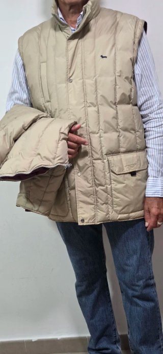 Chaqueta Harmont Blaine Plumas Talla L Beige