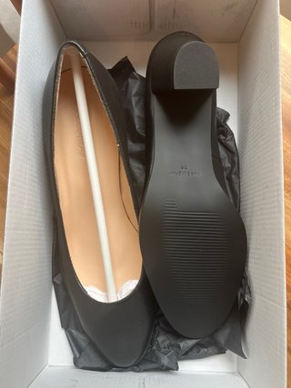 Zapatos de tacón de piel negros Panter Profesional