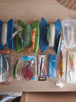 Aparejos curricán pesca