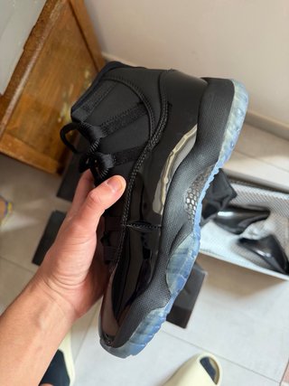 Jordan 11 Retro Black/Blue Taglia 42