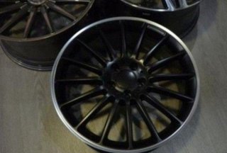 Llantas Mercedes C63 AMG W204 Negro Satinado