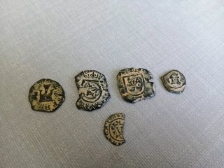 Lote 4 Monedas de los Austrias