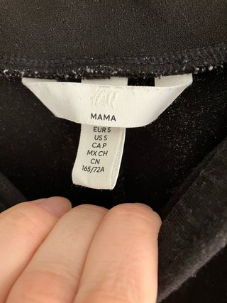 Pantalón Premamá negro H&M