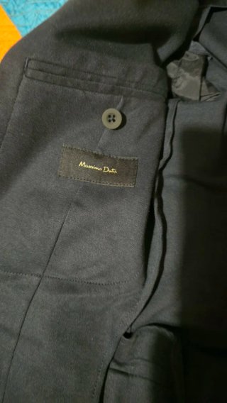 Americana Massimo Dutti 100% Lino Talla 48