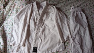 Kimono infantil blanco talla 140cm