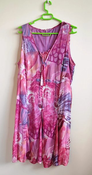 Vestido estampado floral tirantes anchos