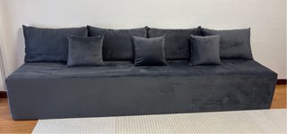Sofá Marroquí Gris y Beige