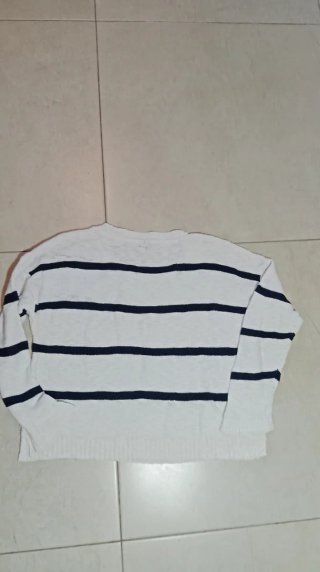 Jersey rayas blanco y negro