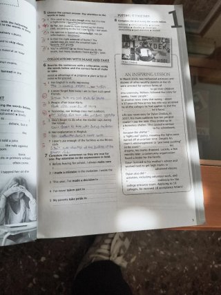 Mindset 1 Bachillerato. Workbook 6 PAGINAS CORREGI