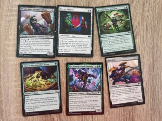 Lote 17 Cartas Magic Tortuga Ninja