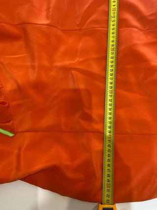 371 Traje Sevillanas Naranja Talla 42/44