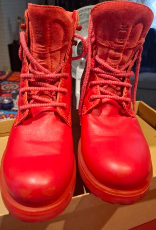 Botas Panama Jack rojas talla 40