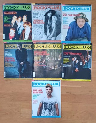 Lote revistas rockdelux año 2010