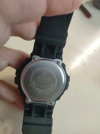 Casio G-Shock DW-6900BW Relógio Preto