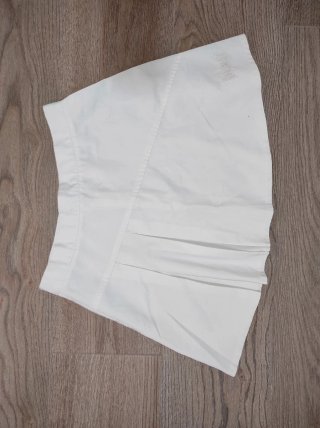 Falda de tenis blanca