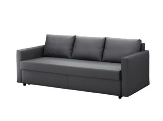 Sofá Cama 4 Plazas Gris Ikea FRIHETEN