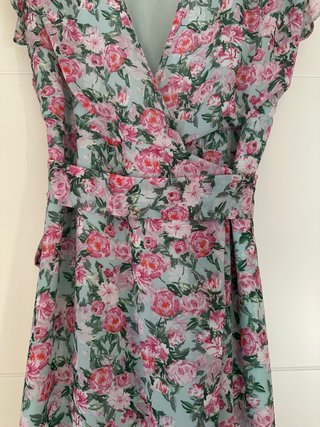 Vestido largo floral Polin et Moi Talla M