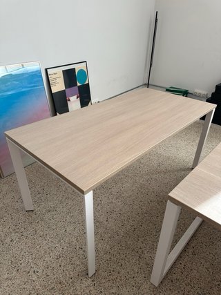Mesa de oficina Bikkom madera y metal